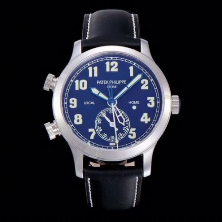 GR厂最新V2升级版 百达翡丽（Patek Philippe)时区功能5524G...