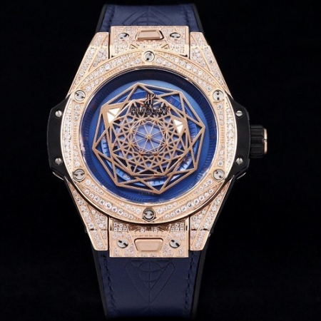 V6厂 HUBLOT宇舶BIG BANG大爆炸系列SANG BLEU刺青415....