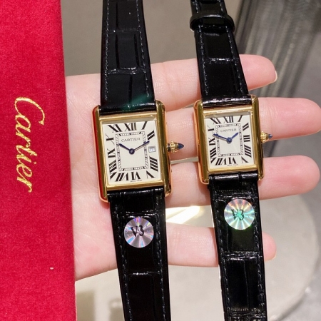 BV出品V3版本 卡地亚 CARTIER-Tank腕表 瑞士石英机芯 中号33....