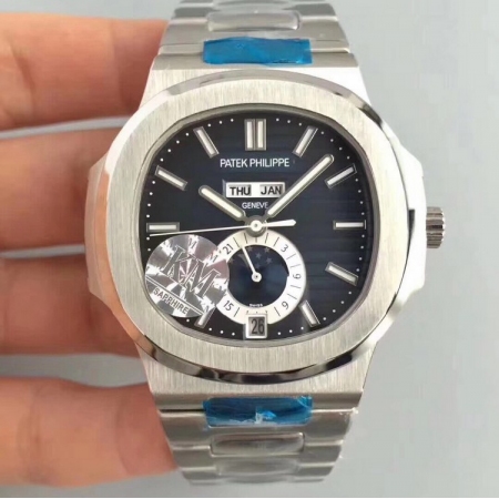 百达翡丽（Patek Philippe）鹦鹉螺系列男士全自动机械表 cal.32...