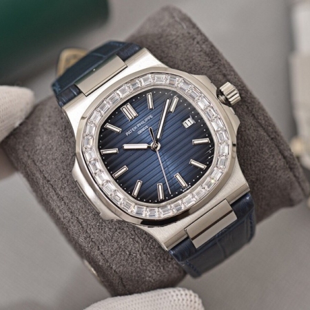 V6厂出品 百达翡丽（Patek Philippe）鹦鹉螺商务男士全自动机械腕表