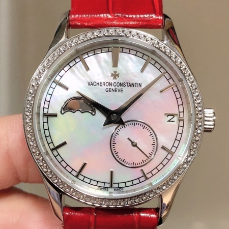 江诗丹顿（Vacheron Constantin）传承系列女士自动机械手表