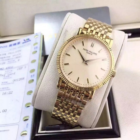 百达翡丽（Patek Philippe）5120/1系列5120/1J 黄金腕表